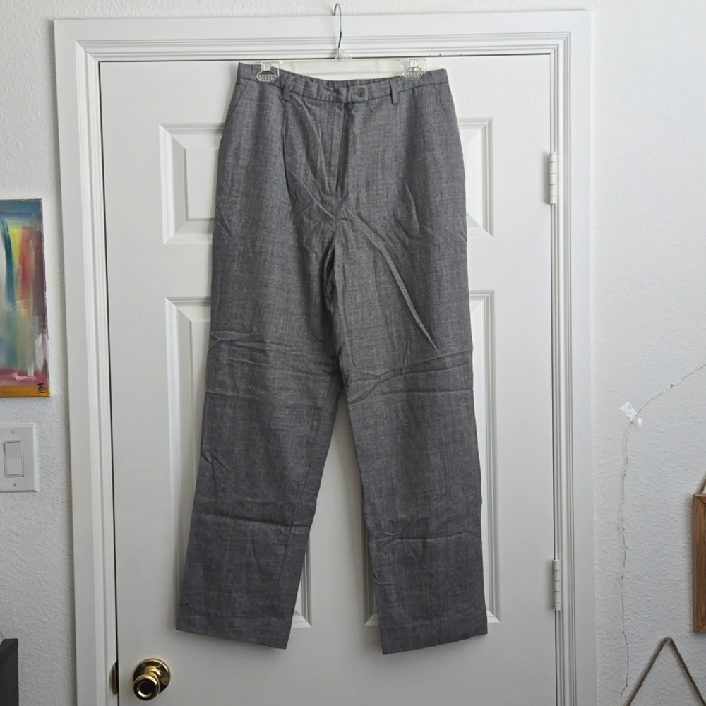Gray pendleton trouser pants